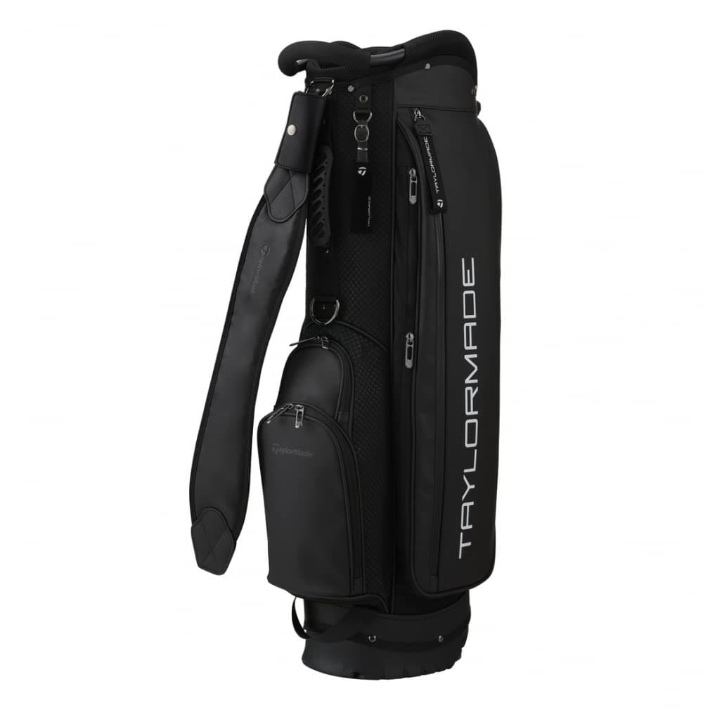 TaylorMade TJ091 City Tech Stand Bag 23SS Negro, Bolso de Caddy