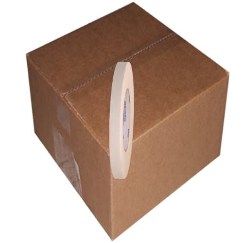 591 Cinta Doble Faz Flatback Papel 7 mil 1/2" x 36 yd (72 Rollos) IP-591DC1