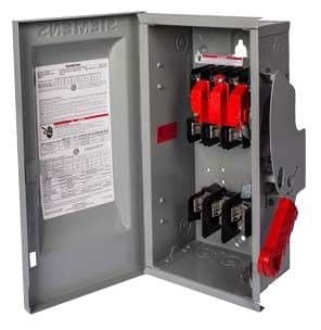 Siemens HNF367 Interruptor de seguridad pesado no fusible 600 VAC / 250 VDC, 800 A, 3P3W