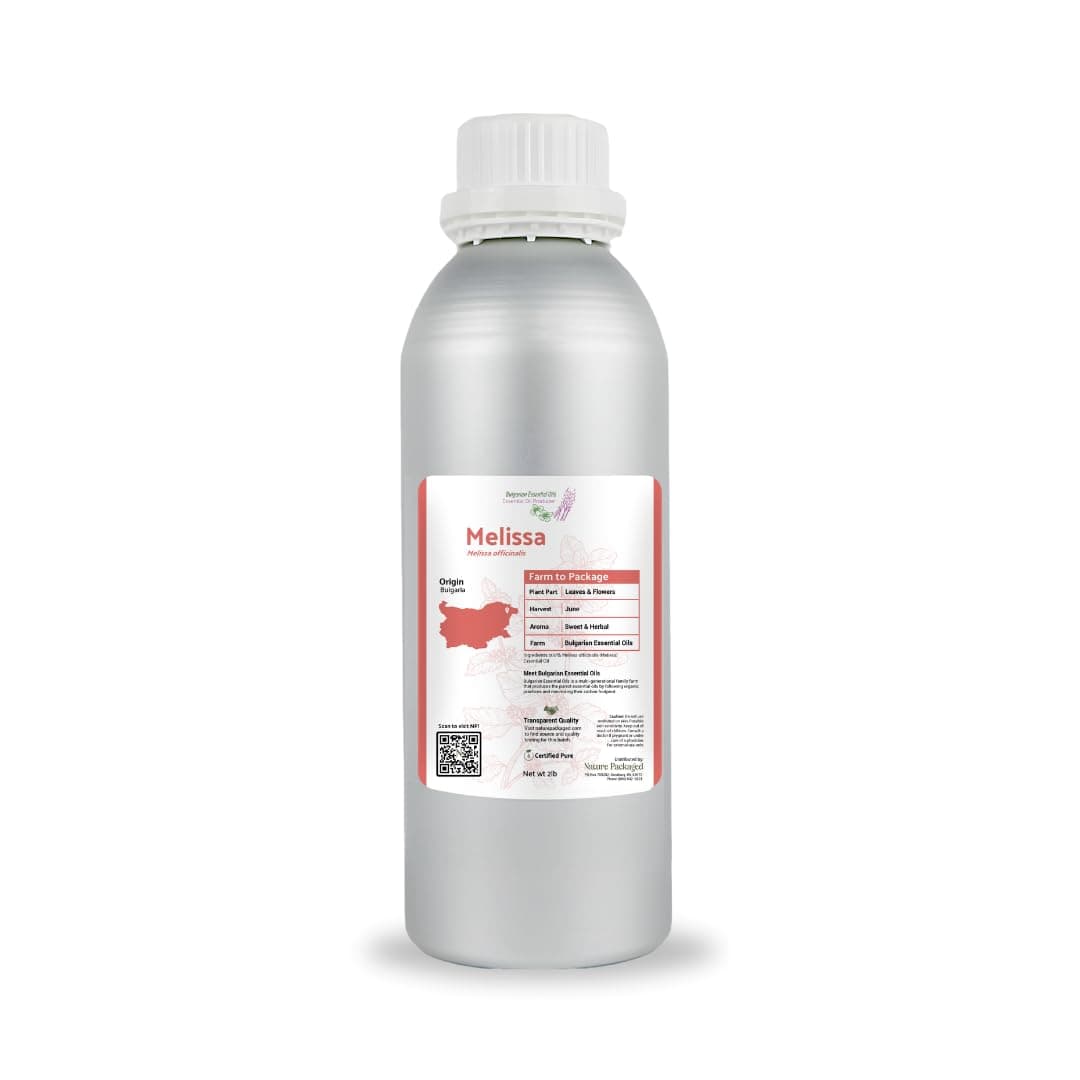 Nature Packaged Melissa Essential Oil - Aceite de Toronjil 100% puro (2lbs) - Direct from Bulgaria