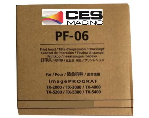 CES Imaging Canon PF-06 Cabezal de impresión (Printhead) compatible con series imagePROGRAF y TA/TM/TX