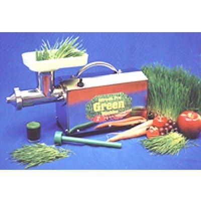 Miracle Pro Green Machine MJ575 - Extractor de jugo para pasto de trigo y hojas