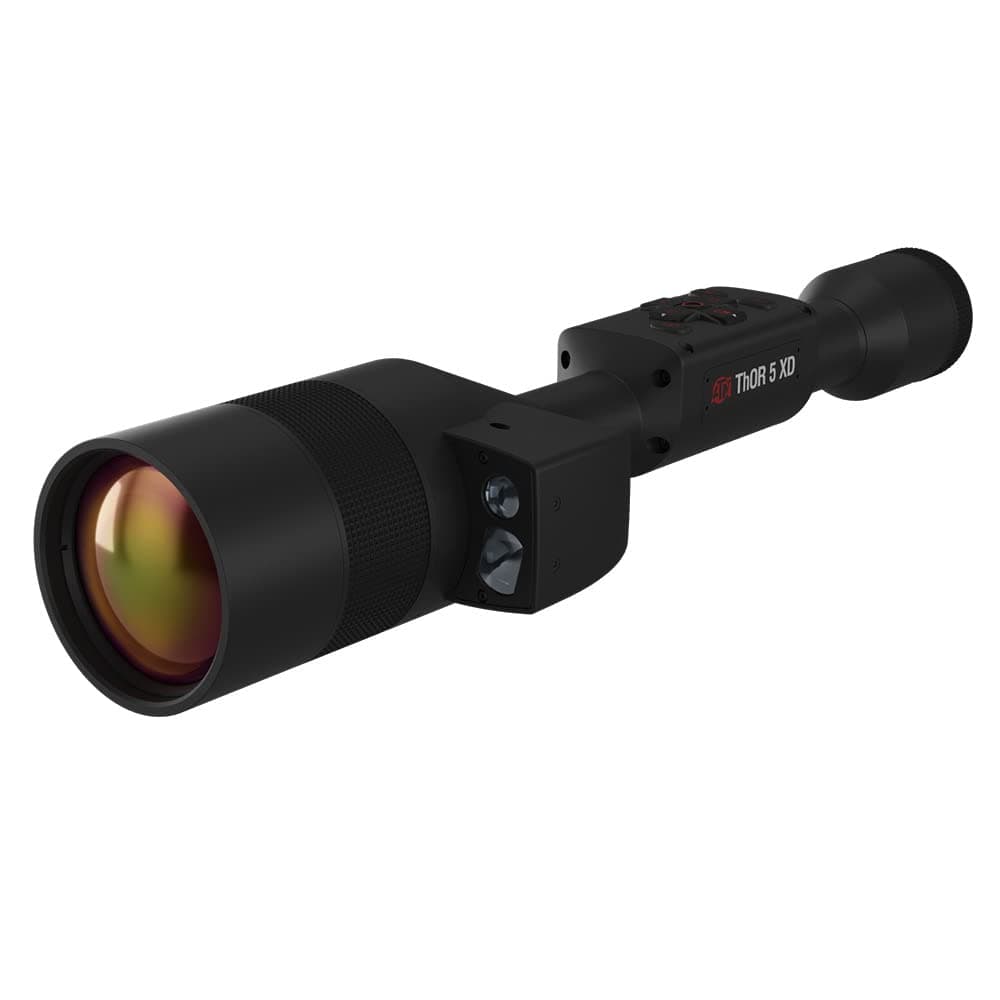 Force Technologies Thor 5 Smart HD Thermal Scope con sensor Gen 5 ultrasensible, video HD, LRF integrado y calculadora balística (XD 1280x1024; 3-30x LRF)