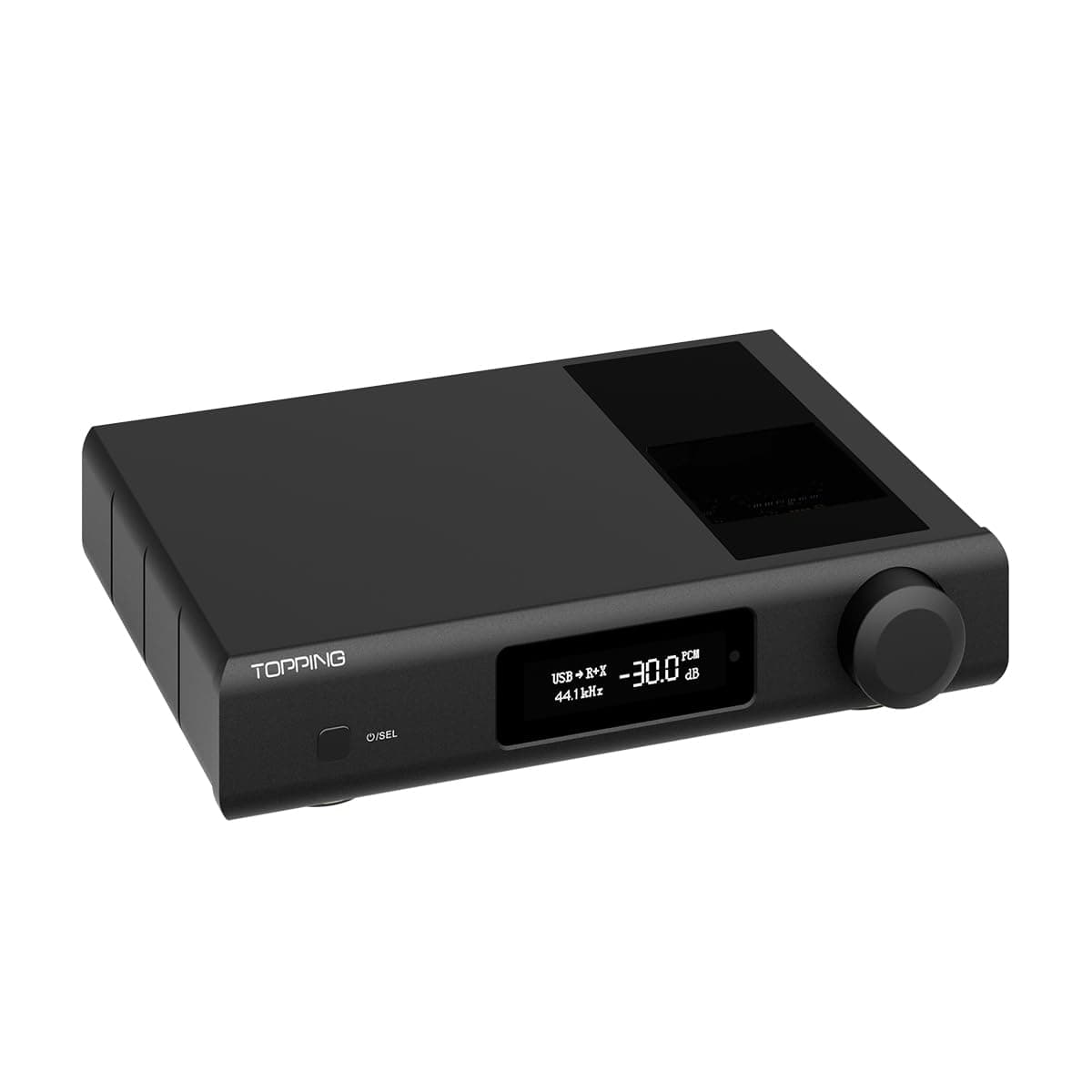 KGUSS Topping D90 III Discrete DAC preamplificador Hi-Fi balanceado (Negro)