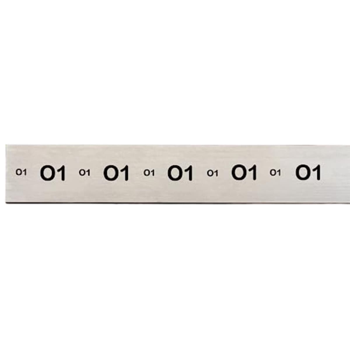 Starrett Precisión en Barra Plana Rectificada para el Trabajo Más Intrincado - Ideal para Aficionados y Profesionales - Material Tipo Estándar O-1, 4-1/2" de Ancho, 1" de Espesor, 36" de Largo - 54508