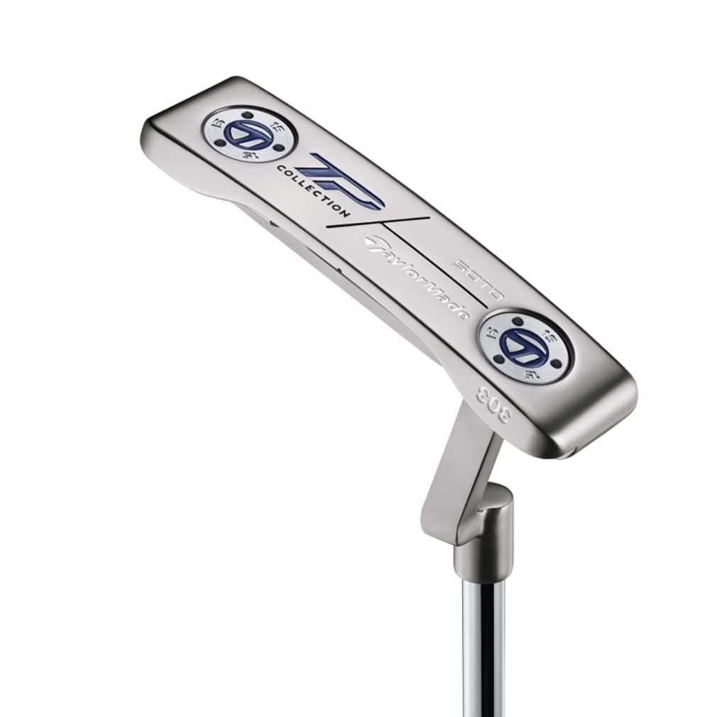 TaylorMade TP Collection HydroBLAST Putter SOTO CN Crankneck Right 34" Silver M7298926