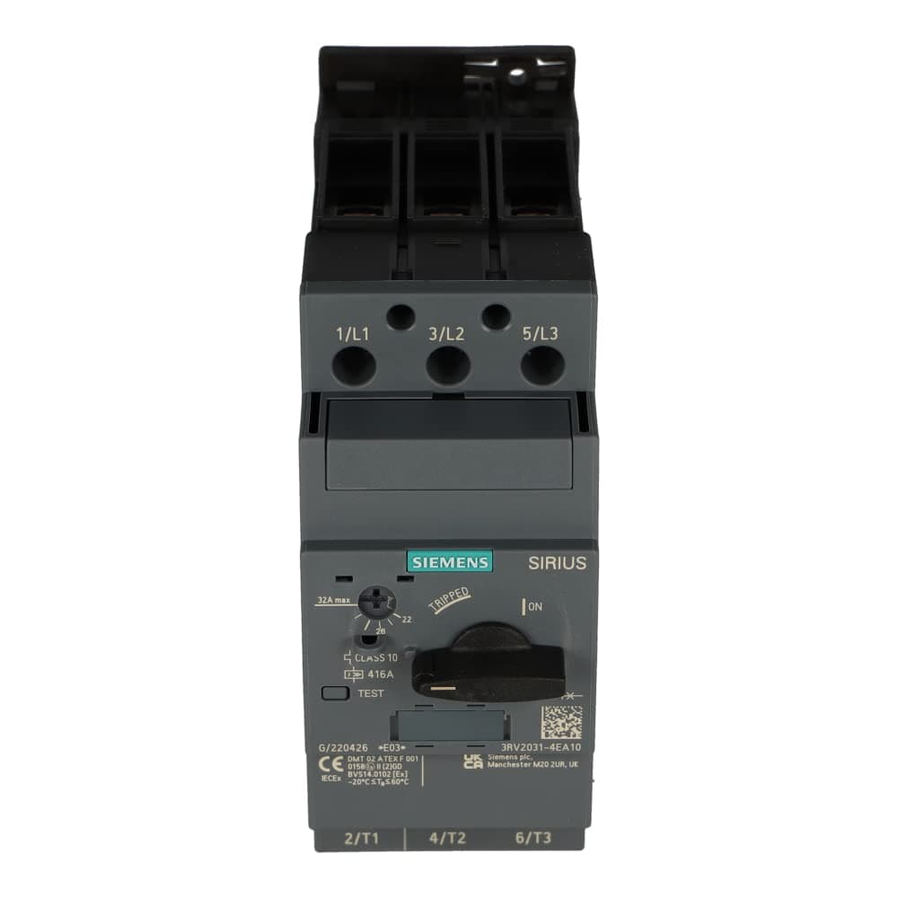 3RV2031-4EA10 SIEMENS Circuit Breaker para protección de motor 22-32A