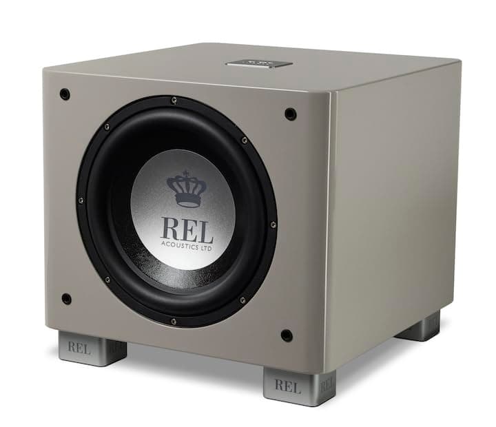 REL T/9x: Subwoofer activo sellado 10" con amplificador Clase A/B, graves profundos