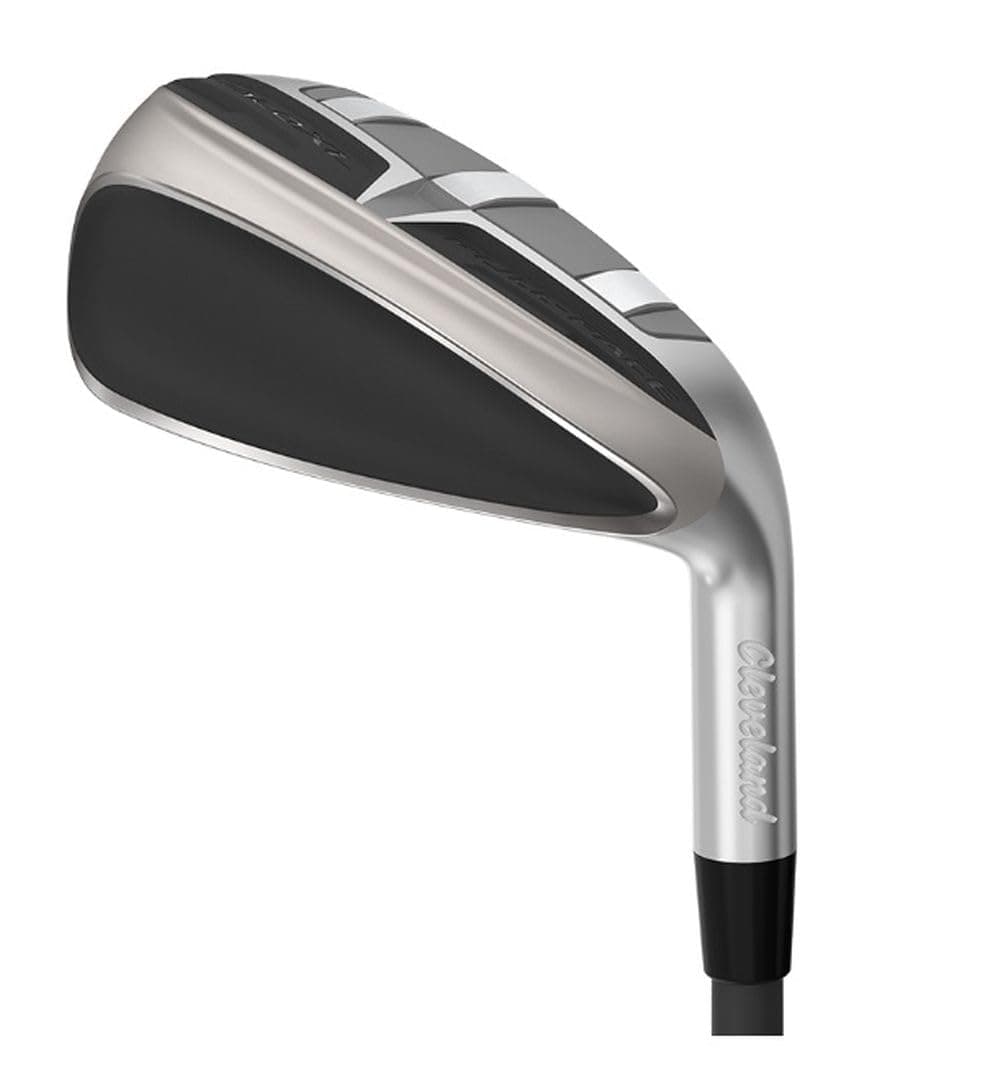 Cleveland Golf Halo XL juego de hierros Full-Face, Grafito, Regular, 5-PW/GW, para zurdos Does Not Apply
