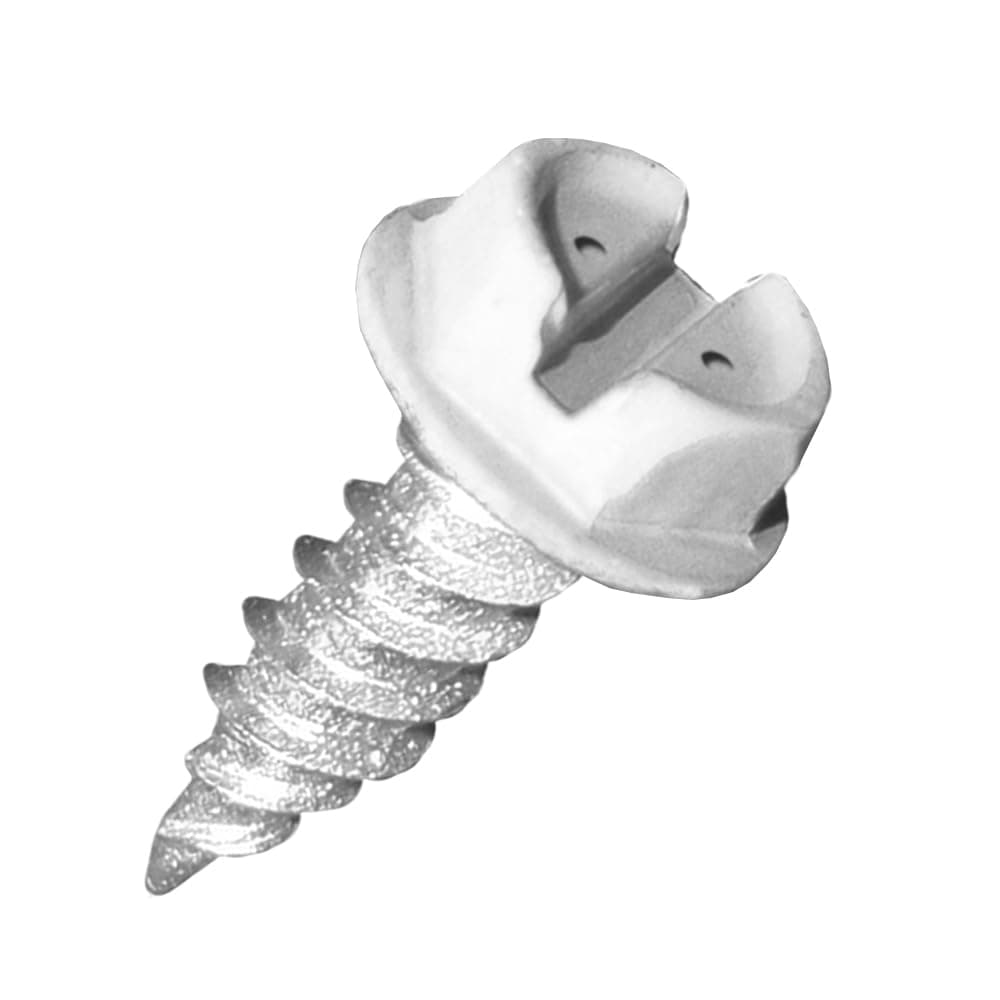 Malco Tornillo auto-perforante 6X3/8 blanco con cabeza hexagonal y arandela (18000 pcs) HW_ZW