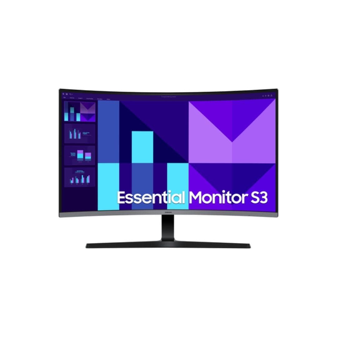 Samsung LS32D396GAUXXU Monitor Curvo 32" Full HD 100Hz con Parlantes, HDMI y VGA