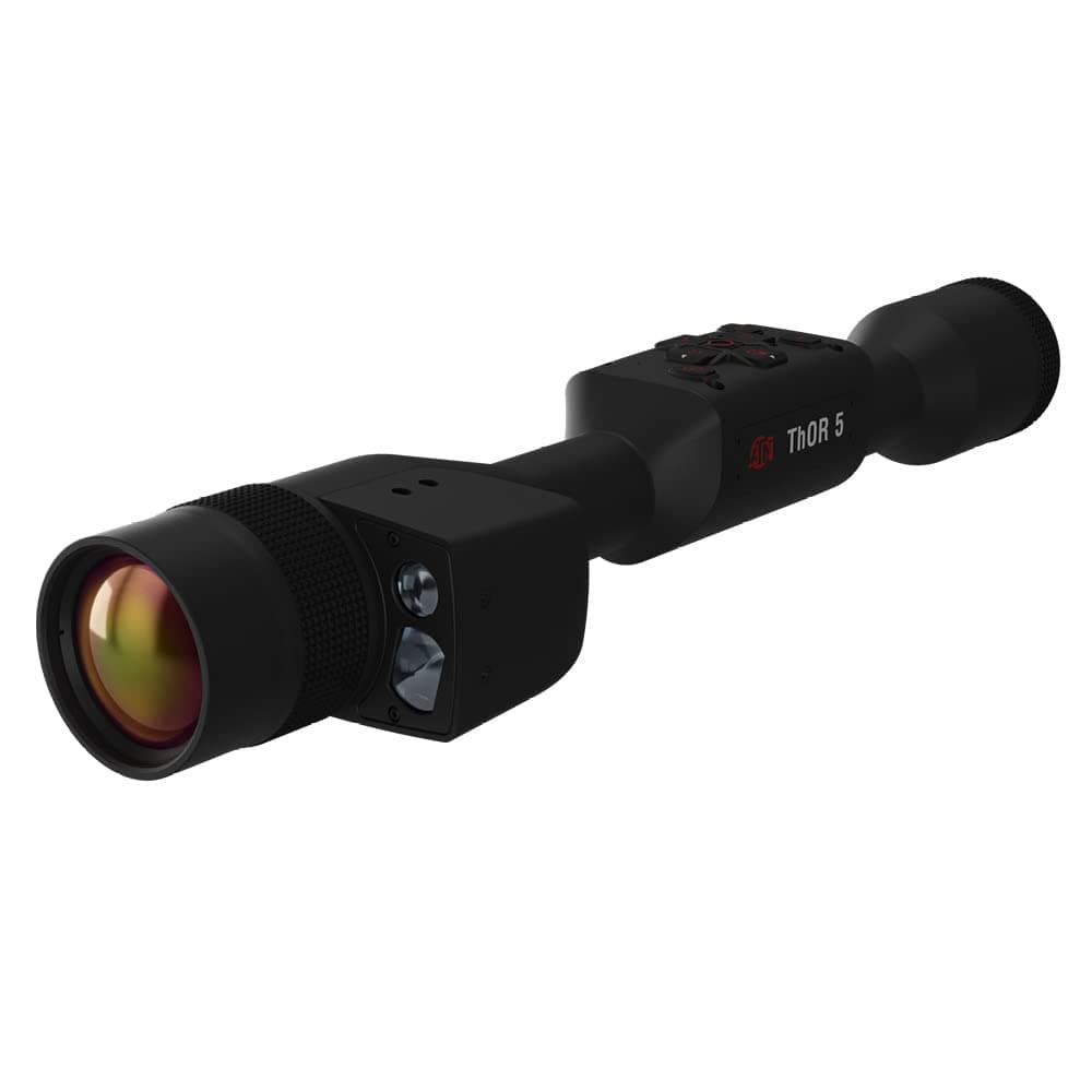 Force Technologies Thor 5 Thermal Scope HD con sensor Gen 5, grabación de video, LRF integrado y calculadora balística (4-32x, 640x480)
