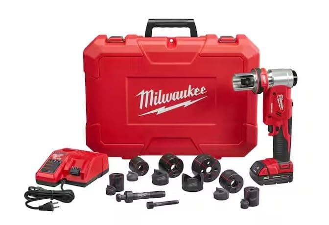 Milwaukee 2677-21 M18 FORCE LOGIC Prensa knockout 6T 1/2"-2" kit ME1 2677-21