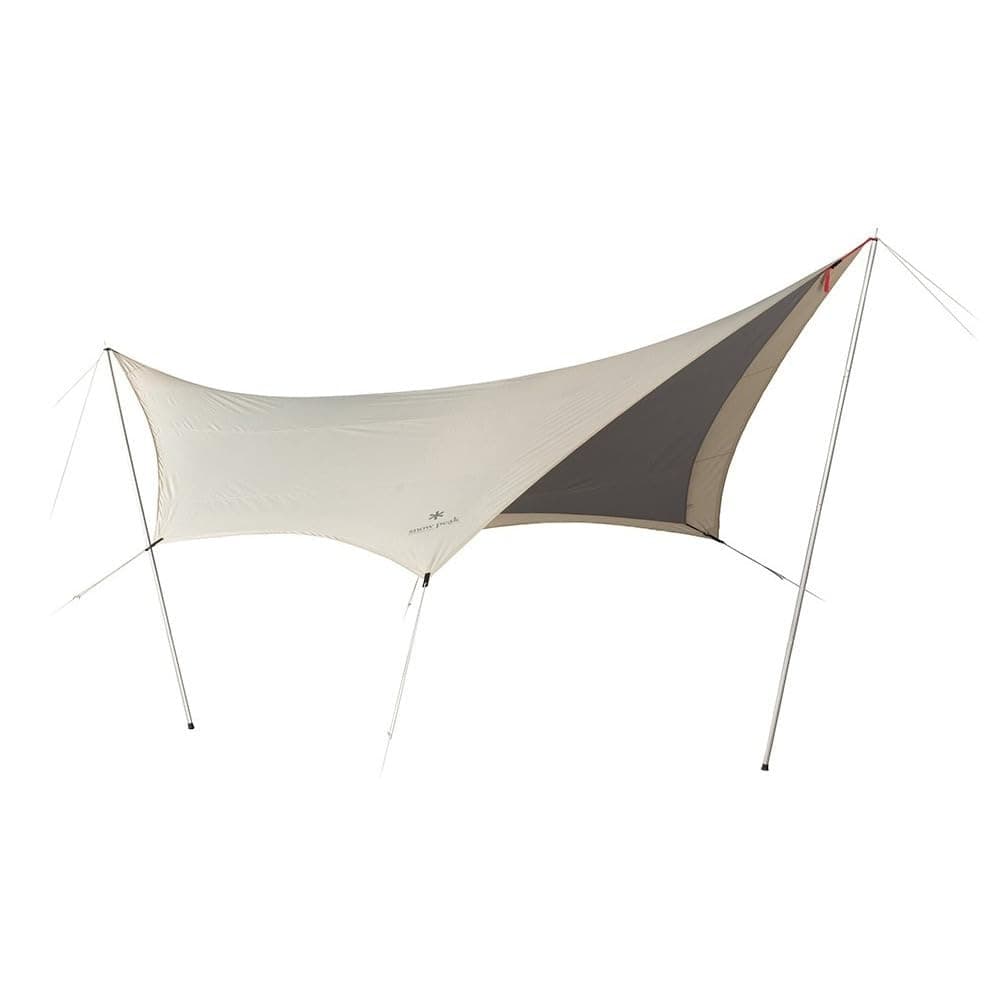 Snow Peak Takibi Tarp Hexa Set toldo resistente al fuego y al agua para fogatas TP-440S-US