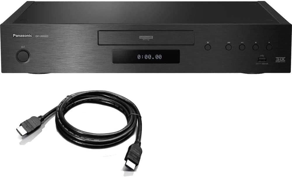 OREI DP-UB9000P-K - Reproductor 4K Ultra HD Blu-ray region free con salidas XLR/RCA DP-UB9000-DB9