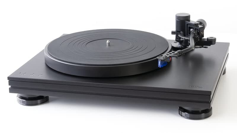 Music Hall Stealth Giradiscos Direct-Drive 3 Velocidades con Plinto Multicapa y Cartucho Ortofon 2M Blue MSTEALTH