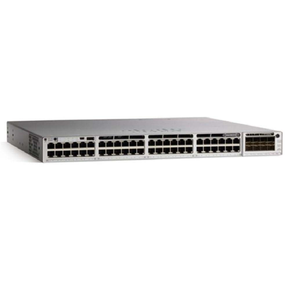 TekBoost Cisco C9300-48P-E Catalyst 9300 Switch de 48 puertos PoE+, Network Essentials (Reacondicionado)