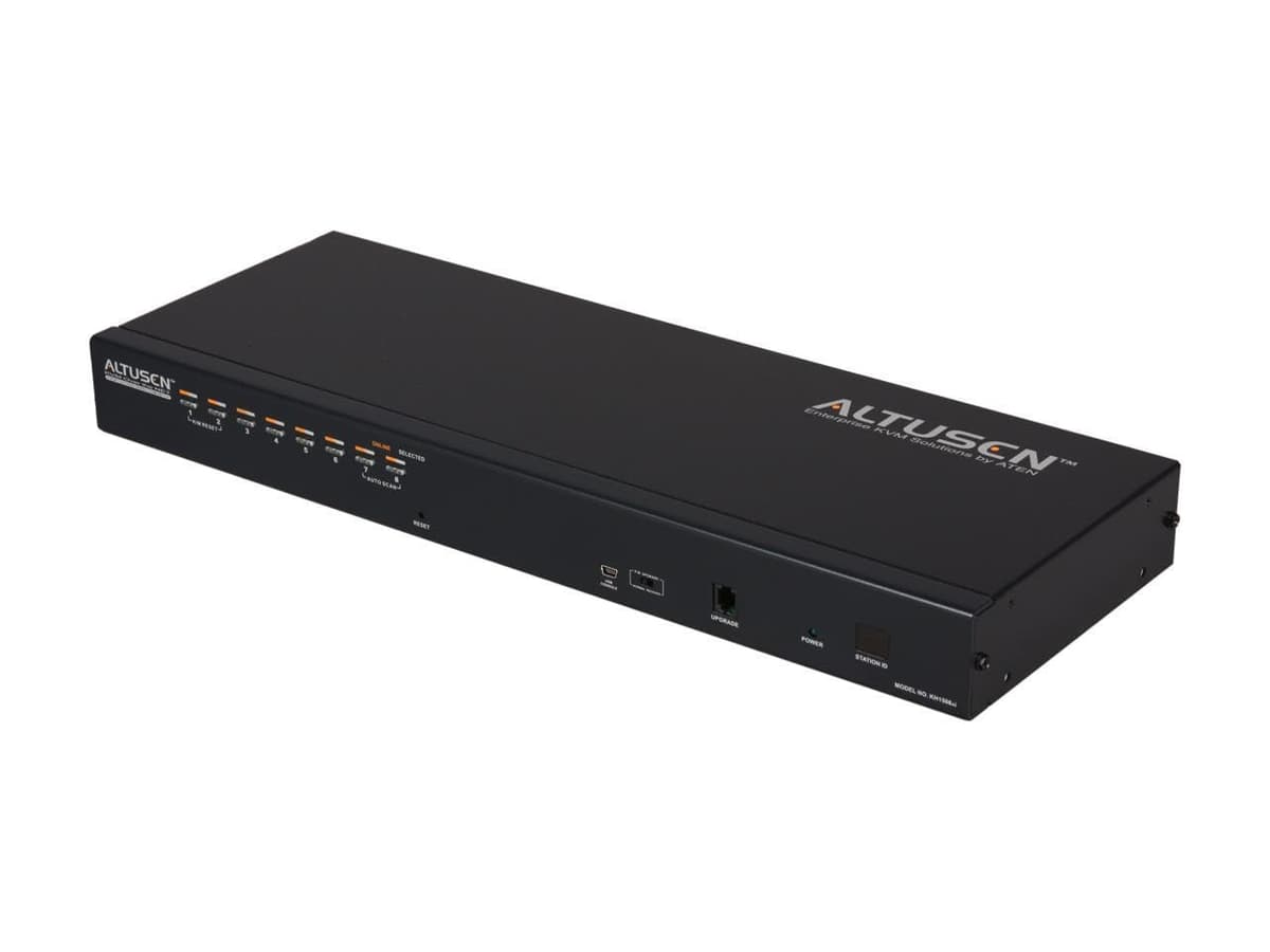 ATEN 8PUERTOS CAT5 KVM IP 1U KH1508AI