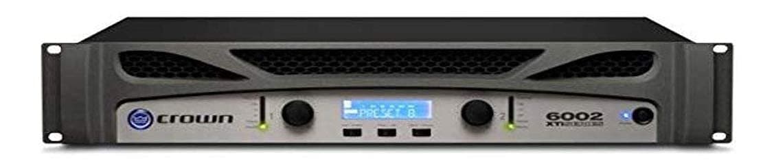Crown XTi6002 - Amplificador de potencia de dos canales 2100W (reacondicionado) CROWNXTI6002-cr