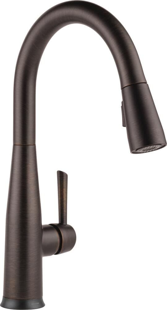 Delta Essa VoiceIQ 9113TV-RB-DST - Grifo de cocina inteligente con rociador extraíble, Venetian Bronze