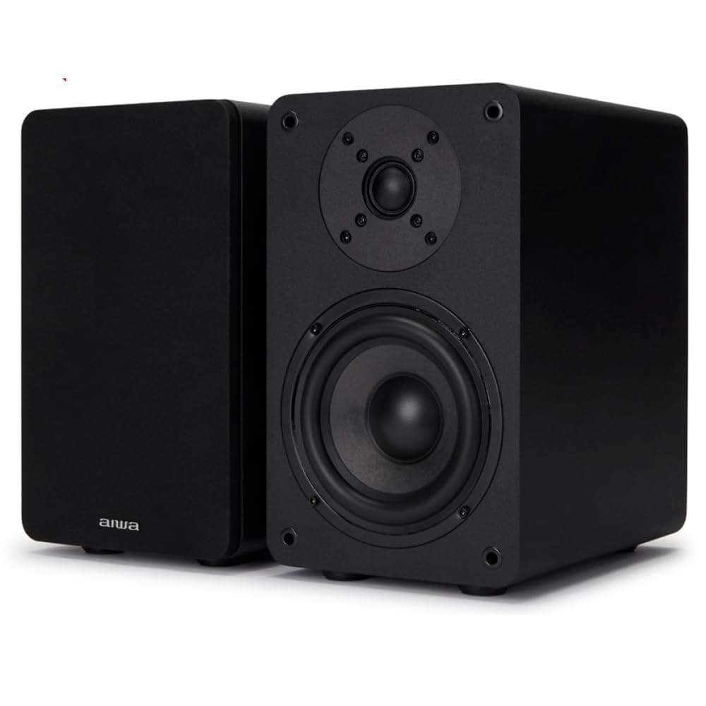 Aiwa SP-A100 parlantes bookshelf pasivos negros (par)