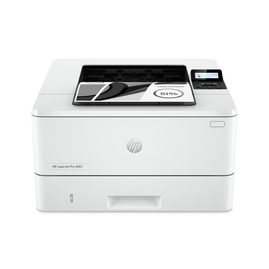 HP LaserJet Pro 4001dw Wireless Black & White Printer (2Z601F) 2Z601F#BGJ