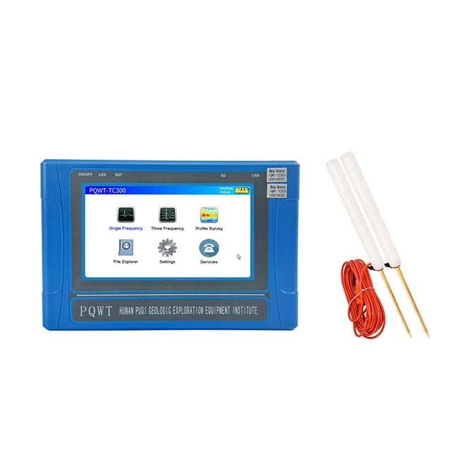 PQWT TC300 Detector Automático de Agua Subterránea - Mapeo 300M para Perforación y Estudios Geológicos
