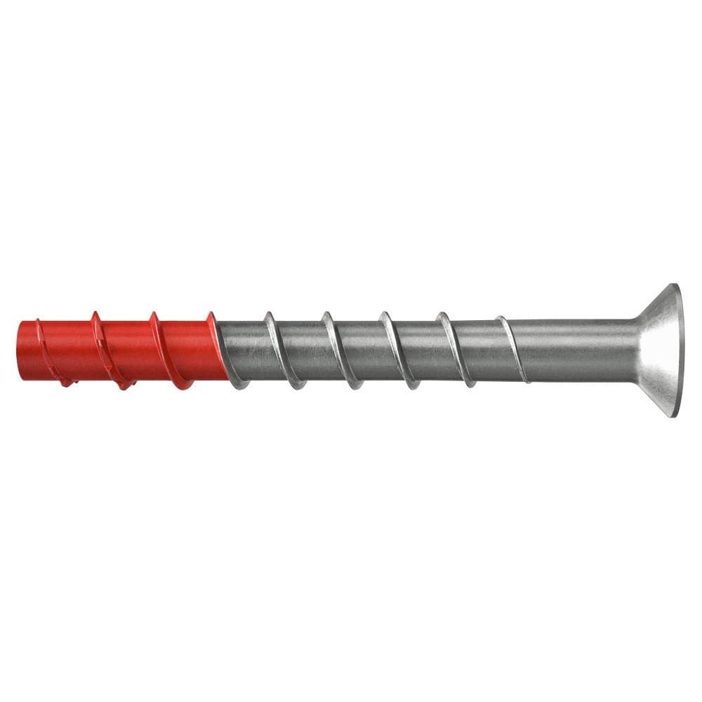 fischer UltraCut FBS II 10x120 Tornillo de Hormigón Acero Inoxidable, Pack de 50 543586