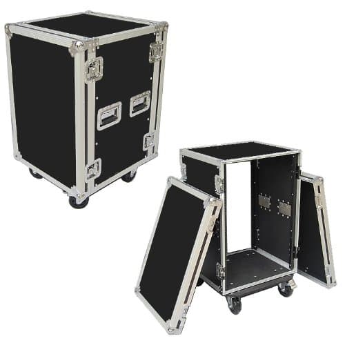 Inc. | Roadie Products Rack ATA para Amplificadores 16u 18" Profundidad - Heavy Duty 3/8" Plywood