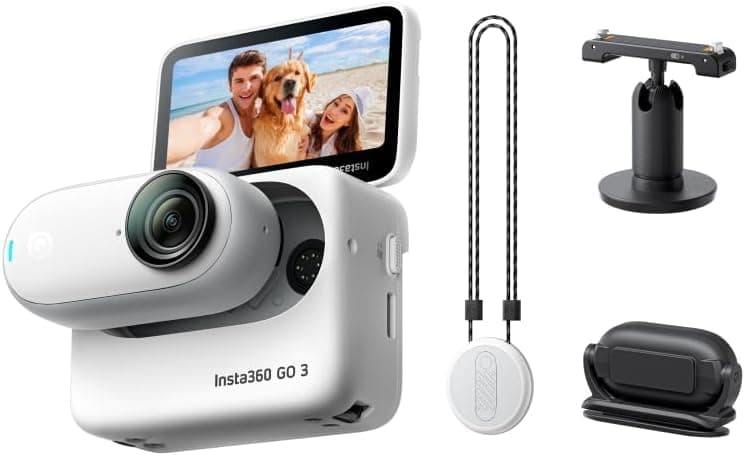 INSTA360 GO 3 (128GB) cámara de acción pequeña con Action Pod y estabilización CING3XX/A