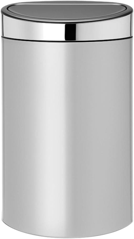 Papelera Touch Bin Brabantia metálico gris 40 L 114861