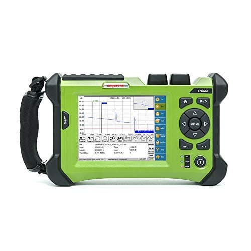 ORIENTEK TR600 OTDR SM y MM 1310/1550/1625nm Rango Dinámico 38/36/34dB Pantalla TFT 5.6" Inglés Español