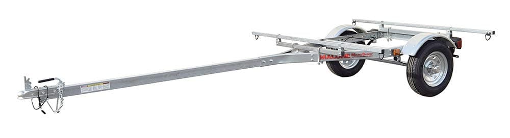 Malone MPG464-LB MicroSport LowBed Trailer para kayaks, capacidad 800 lbs, sumergible