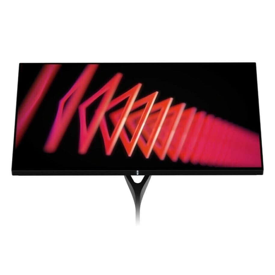 DOUGH Spectrum One Monitor Gamer de 27 pulgadas - 4K HDR, 144 Hz, 1 ms, Panel IPS, FreeSync Premium Pro, Docking USB-C, DisplayPort, HDMI (Eve Spectrum) (Solo monitor, Mate) ES07D03