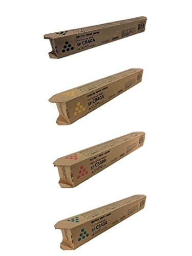 Ricoh Set Completo de Toner 4 Colores para Aficio SP C840/C842 (821255/821256/821257/821258) BND00889