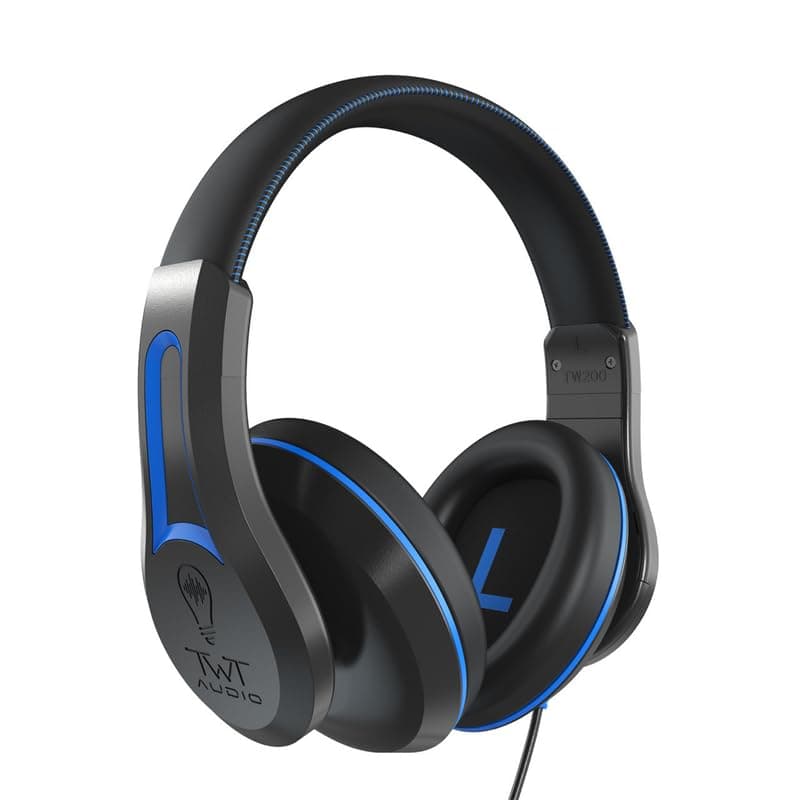 ThinkWrite Technologies TWT Audio TW200-20 - Auriculares over-ear con cable 3.5mm, pack por 20 para escuelas