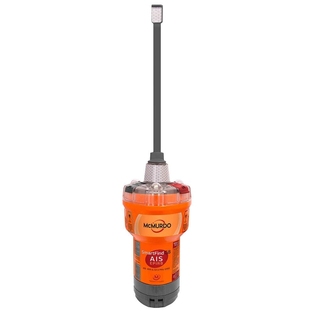 McMurdo SmartFind EPIRB 23-001-001A con GPS, AIS y baliza de homing