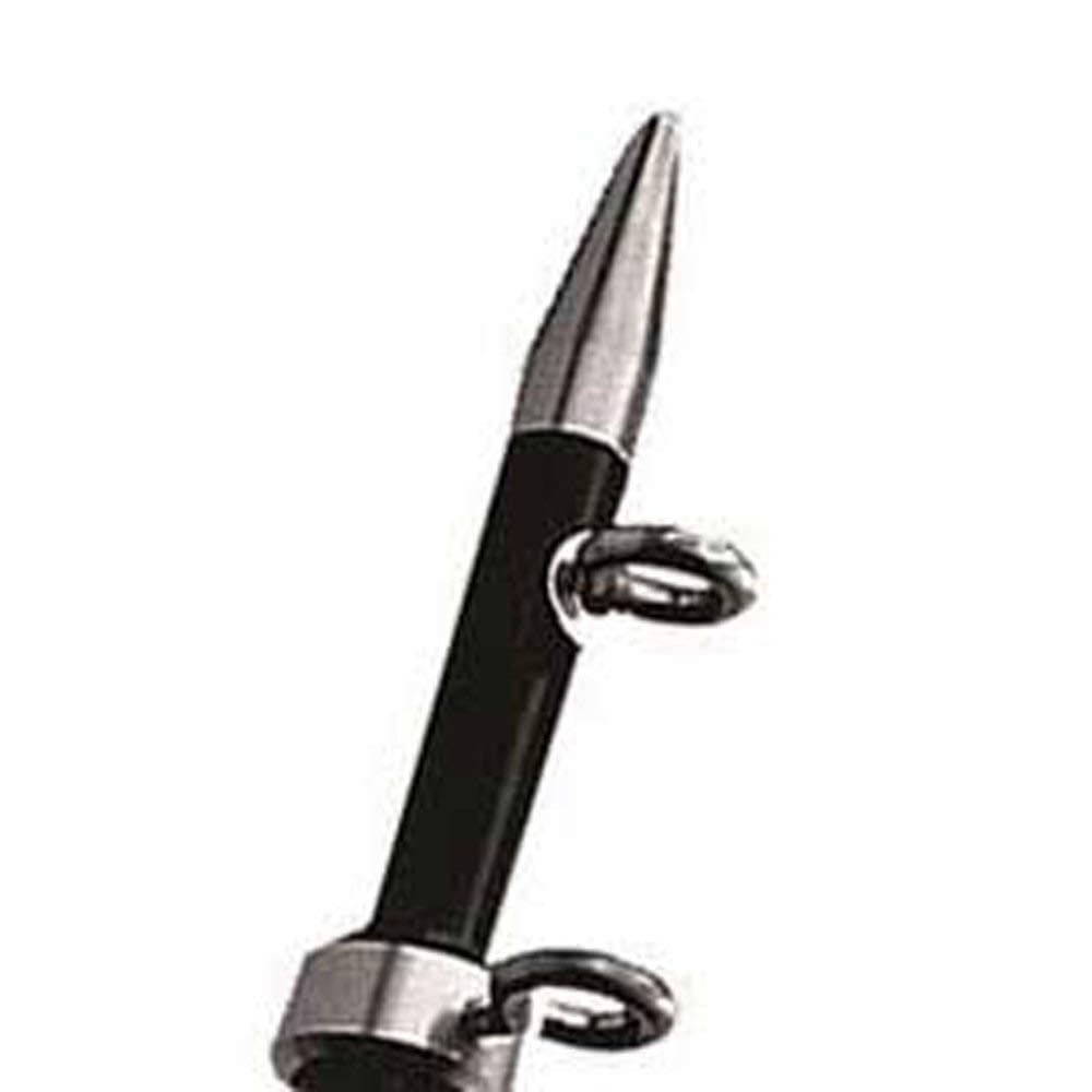 TACO Marine tele-outrigger aluminio 1-1/2" x 15' negro/plata OT-0542BKA15-HD