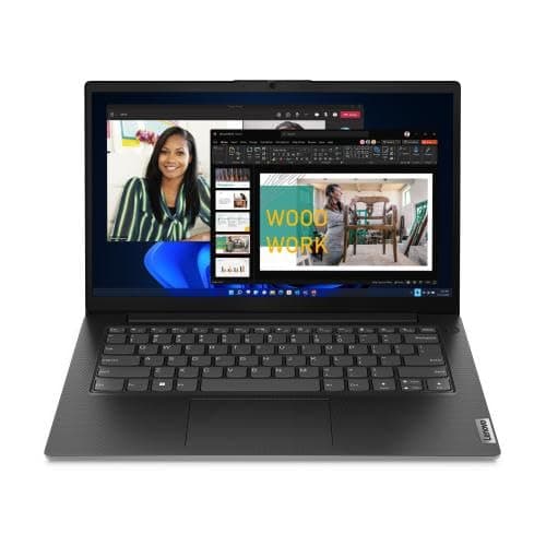 Lenovo V14 G4 2025 Portátil Empresarial, 14" FHD Antirreflejo, Intel i7-13620H de 10 núcleos, 16 GB RAM, 512 GB SSD, Wi-Fi 6, Cámara con Cortina de Privacidad, HDMI, W11H, Negro Empresarial - Memoria y Almacenamiento Actualizables 83A000PCUS