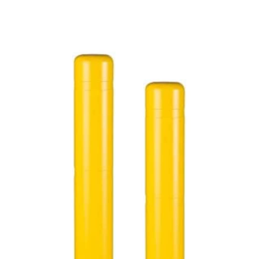 BollardGard 4" x 52" Paquete de 9 Cubiertas para Bolardo - Innoplast (Amarillo Sin Cinta) BC452YN-9