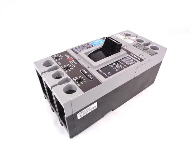 Siemens FBCB200 Interruptor termomagnético Fast Bus, 3 polos, 200A, frame FXD, 35kA a 480V