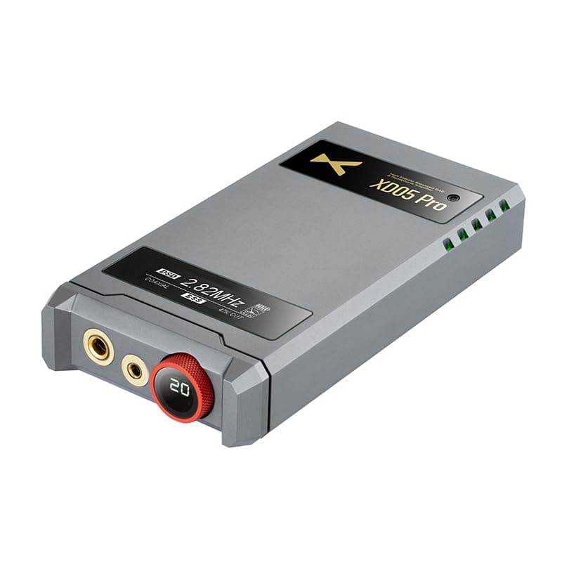 Fanmusic XDUOO XD05 Pro DAC portátil totalmente balanceado amplificador de auriculares doble pantalla 4.4 balanceado USB XMOS XU316 decodificador AMP