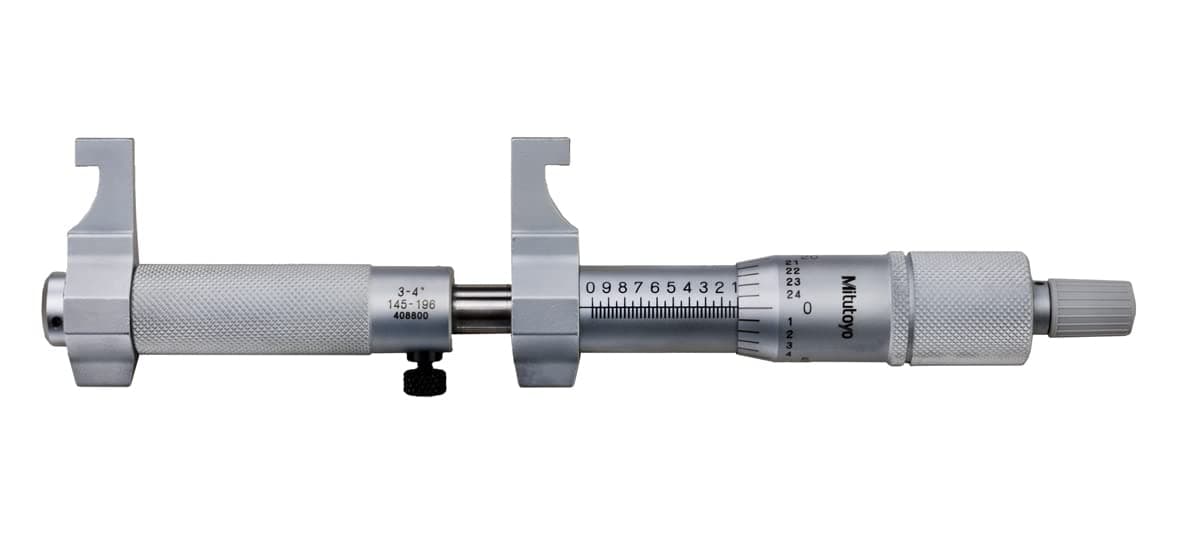 Mitutoyo Micrómetro interior tipo calibre 145-194, 1-2" vernier 0.001"