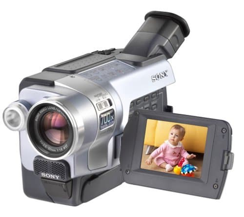 Videocámara Sony Digital8 DCR-TRV350 Sony Handycam Reproductor Digital8 Hi8 (reacondicionado) DCR-TRV350/CR