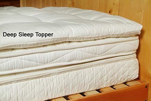 Holy Lamb Organics Topper de Lana Orgánica Full Deep Sleep Topper HLO-FMTDS