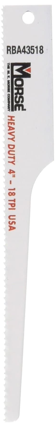 MK Morse Hoja para Air Saw 396936, longitud 4" grosor 0.035 RBA43518T25