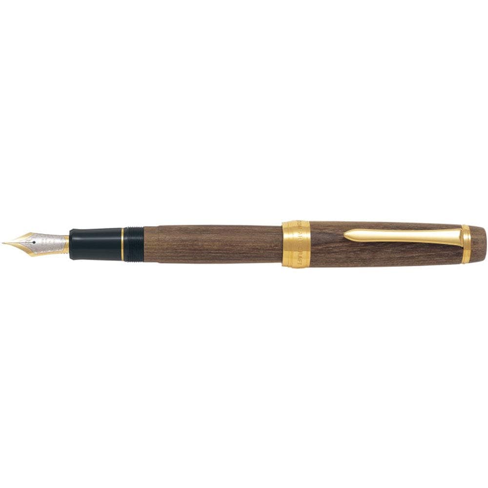 PILOT CUSTOM Enjyu cuerpo de madera (nib Medium) 18K #15 FKV5MKMEM