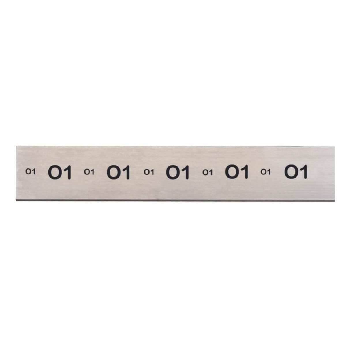 Starrett Precision Ground Flat Stock para el trabajo más intrincado - Ideal para aficionados y profesionales - Tipo de material estándar O-1, 10" de ancho, 3/16" de grosor, 36" de largo - 54352