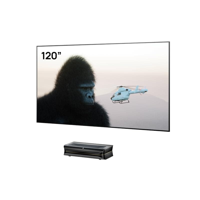 AWOL VISION LTV-2500 + MW-120 UST Projector 4K Triple Laser, Dolby Vision & Atmos, 150", HDR10+