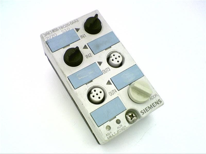 Siemens AS-i Compact Module K45 Digital I/O 3RK1400-1BQ20-0AA3